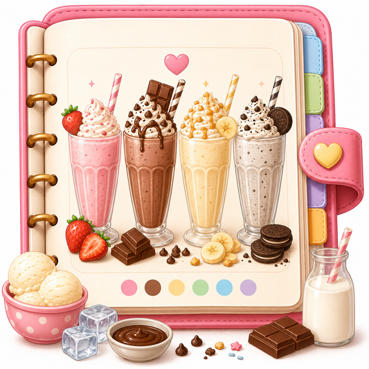 Homemade Milkshake Recipe Pack