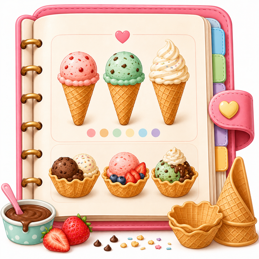 Ice Cream Cone & Waffle Bowl Notes