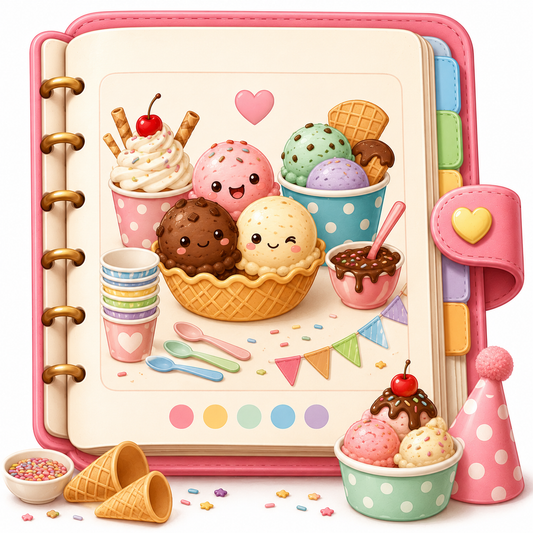 Ice Cream Party Recipe Pack
