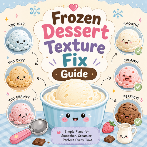 Frozen Dessert Texture Fix Guide