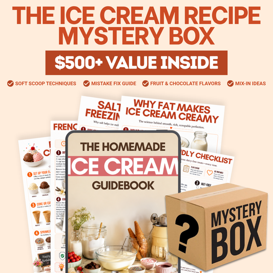 The Ice Cream Recipe Mystery Box