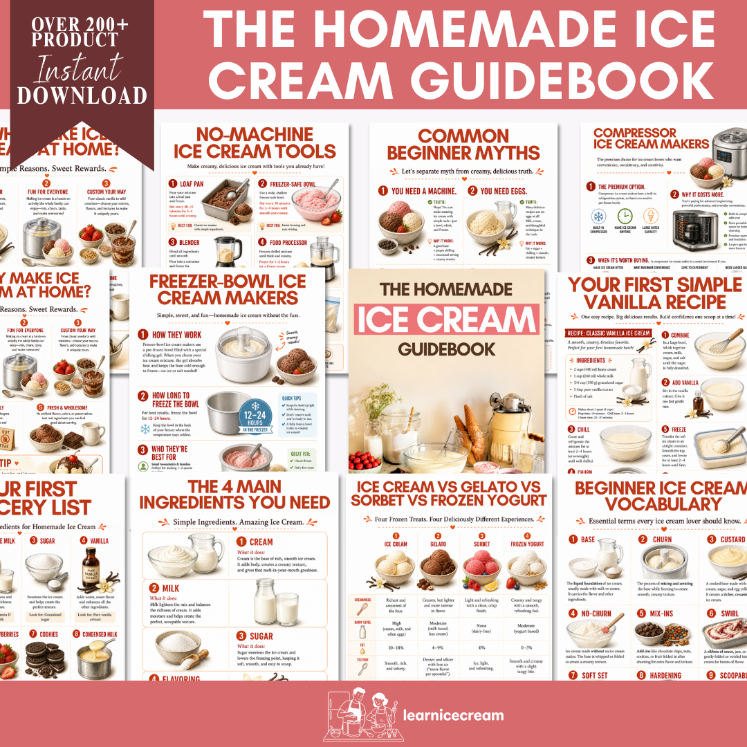 The Homemade Ice Cream Guidebook